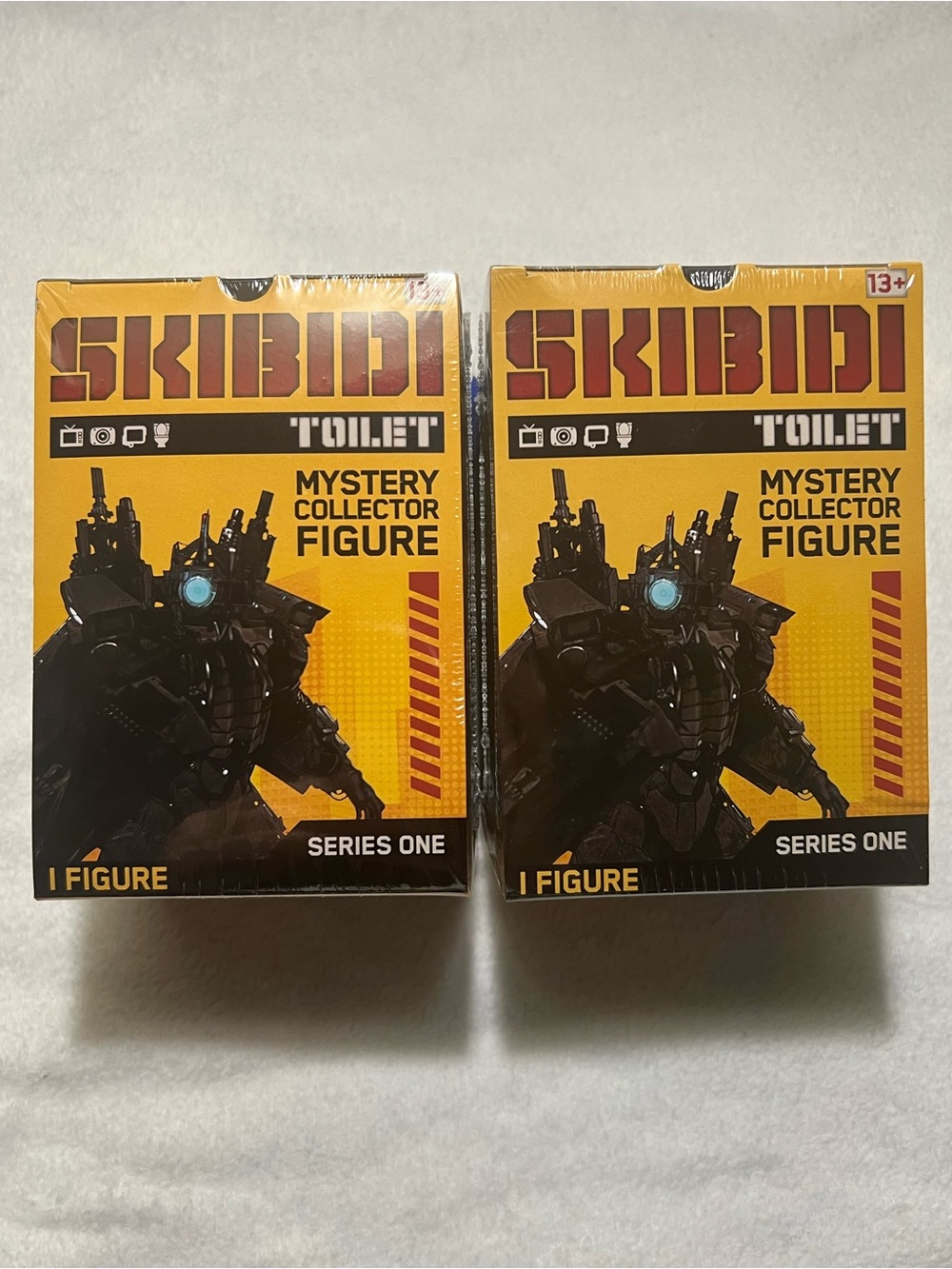 2x Skibidi Toilet Mystery Collector Figures Series 1 - Brand New